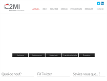 Tablet Screenshot of c2mi.ca